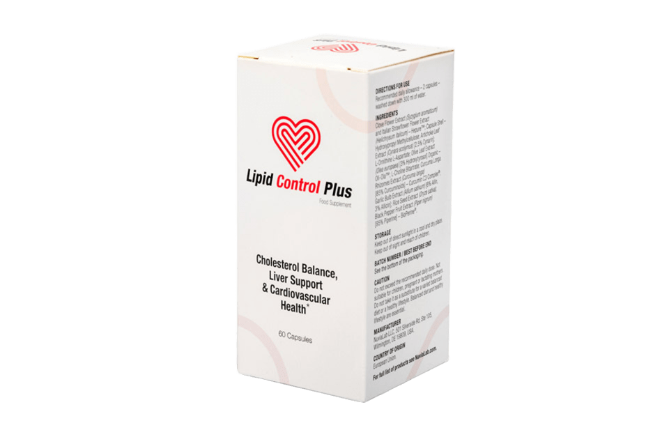 Lipid Control Plus te ayuda a mantener tu corazón y tu hígado en óptimas condiciones.