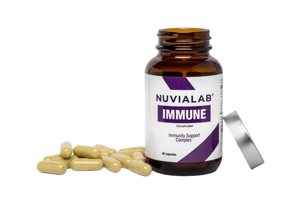 ¿Te sientes agotado y quieres fortalecer tus defensas? ¡NuviaLab Immune te ayuda a estar preparado!