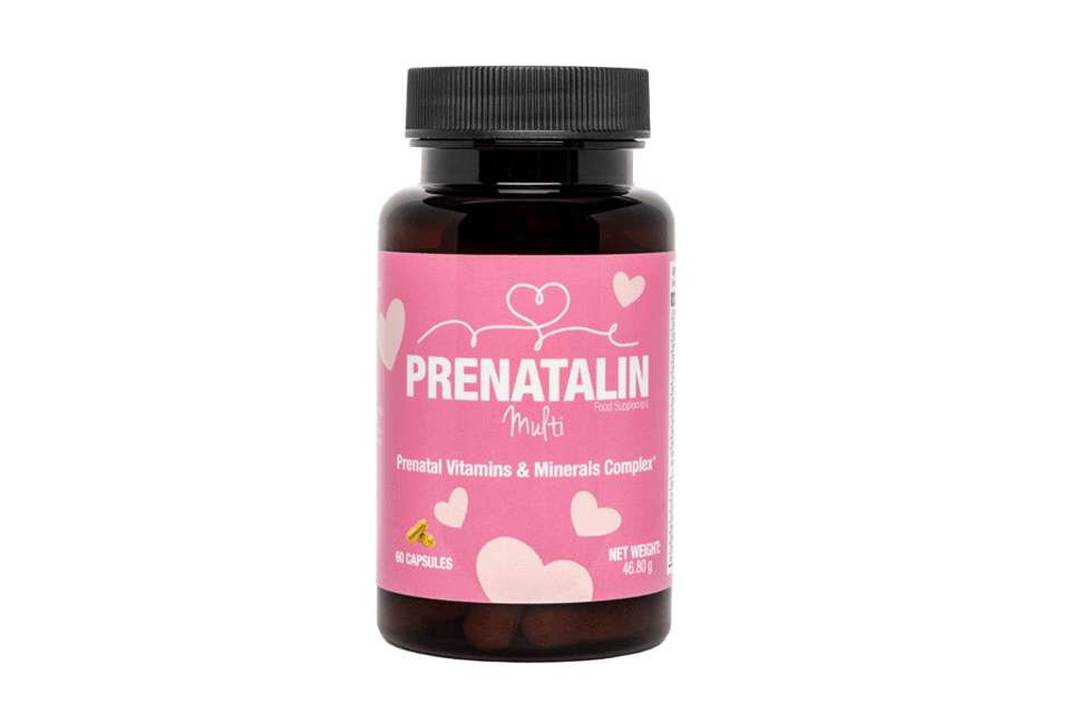 Prenatalin Suplemento Natural para bebes lactantes y embarazadas