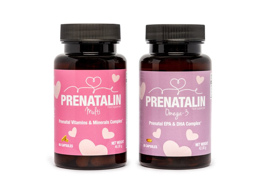 Prenatalin Suplemento Natural para bebes lactantes y embarazadas